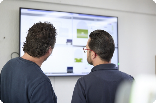 Monitoring vanop afstand