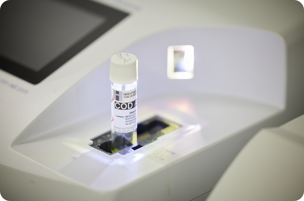 Analyse in eigen labo
