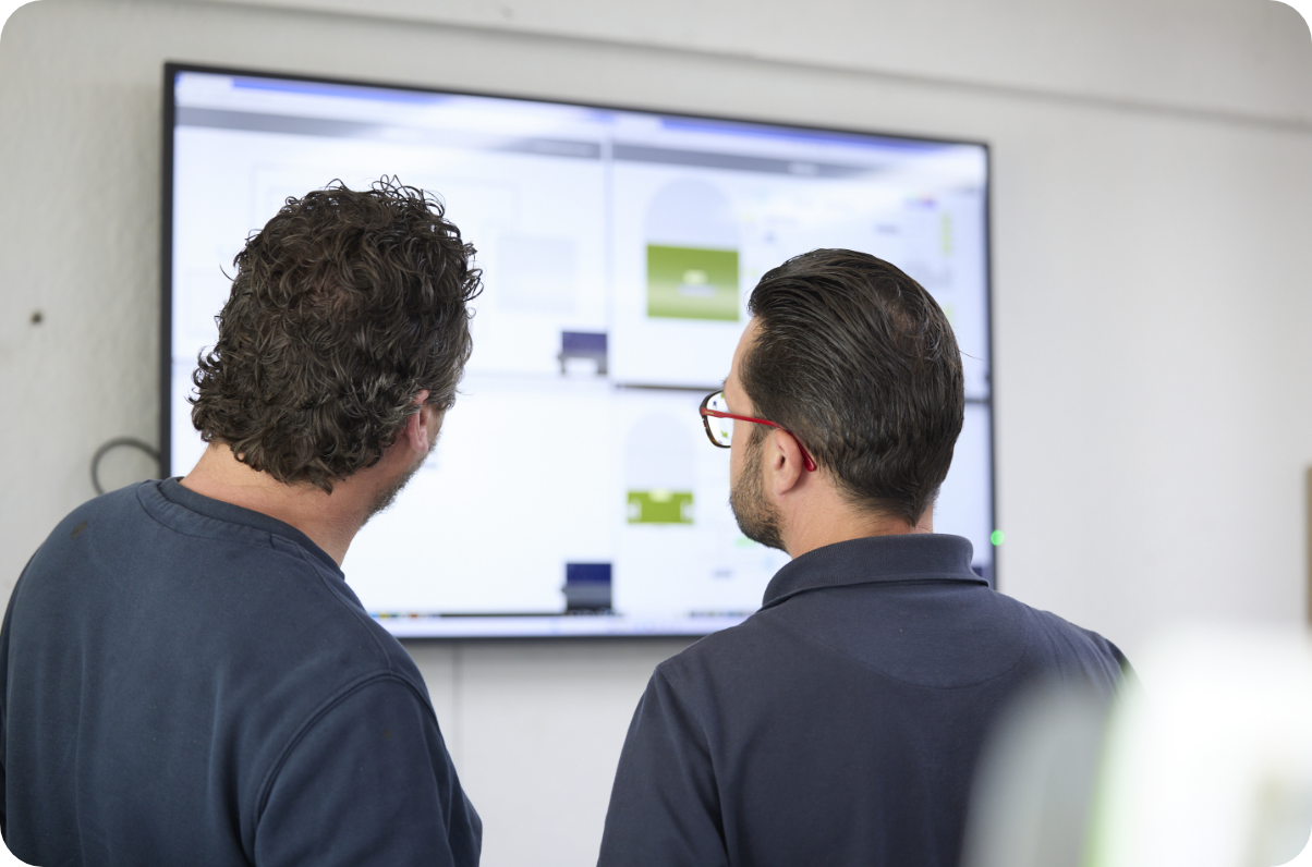 Monitoring vanop afstand